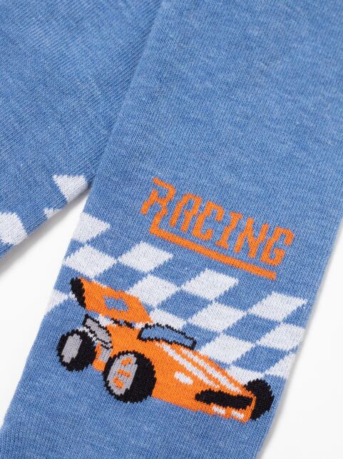 Хлопковые колготки с рисунком “Racing” - купить в интернет-магазине Conte