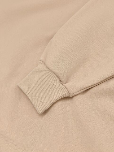 Джемпер из футера с фактурной вставкой по низу LD 3224 - купить в интернет-магазине Conte