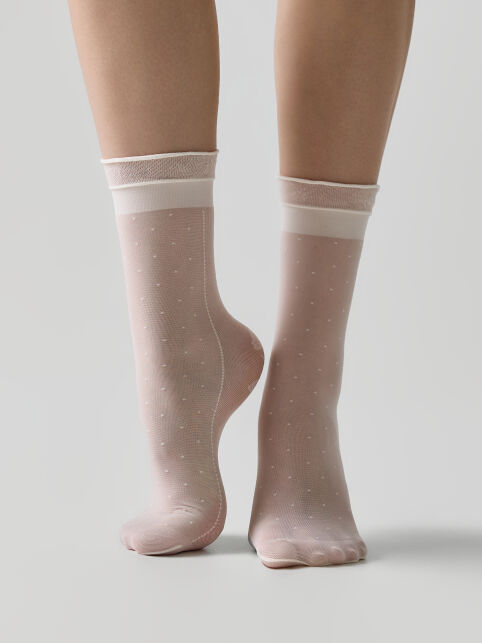 Носки с цветочным рисунком и оборкой Fantasy - купить в интернет-магазине Conte
