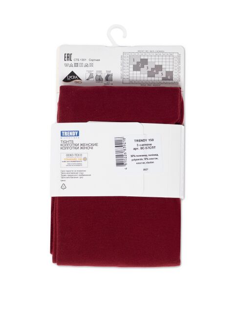 Плотные колготки из микрофибры TRENDY 150 Lycra® - купить в интернет-магазине Conte