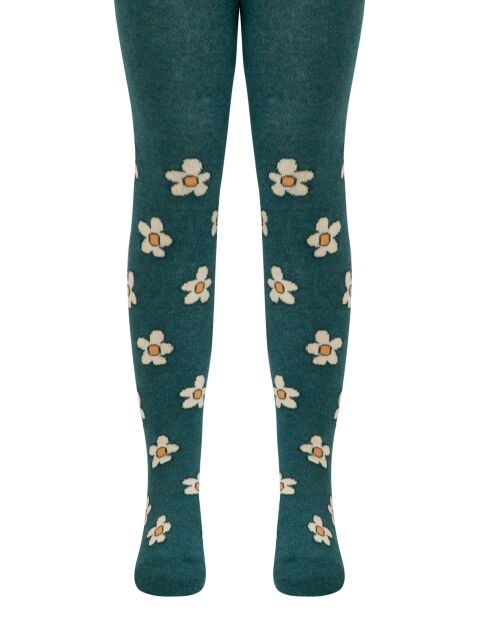 Хлопковые колготки с рисунком "Flowers" - купить в интернет-магазине Conte