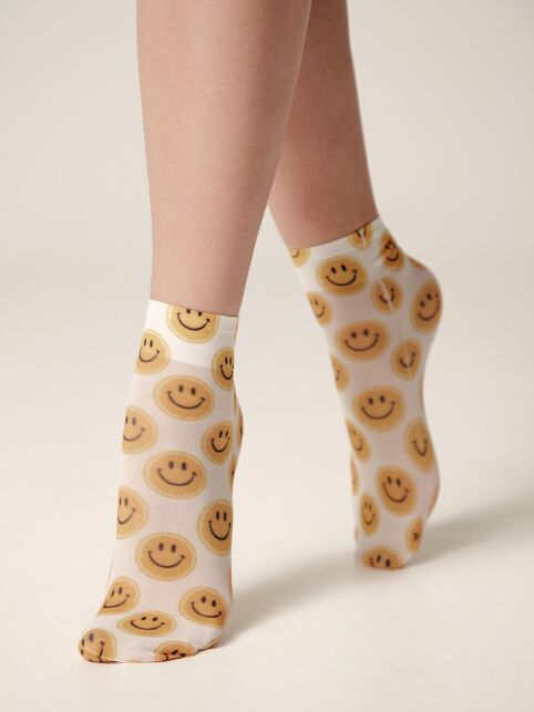 Носки с рисунком «Smiley» - купить в интернет-магазине Conte