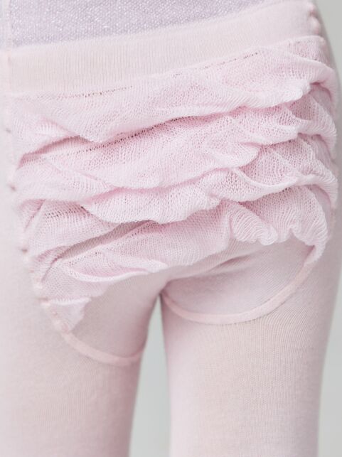 Хлопковые колготки TIP-TOP с воланами и люрексом - купить в интернет-магазине Conte