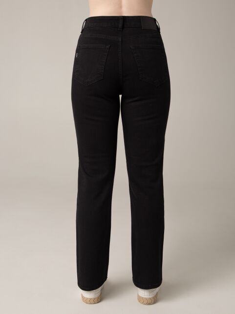 Классические джинсы size plus с высокой посадкой CON-715 - купить в интернет-магазине Conte