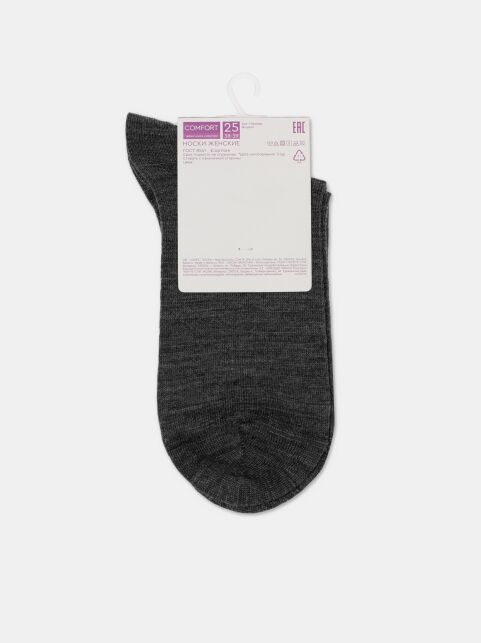 Удлиненные теплые носки с шерстью - купить в интернет-магазине Conte