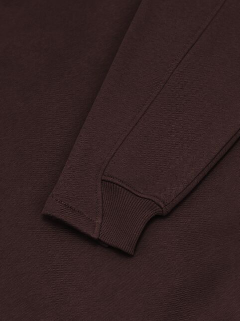 Свободный свитшот из футера с акцентными манжетами LD 3229 - купить в интернет-магазине Conte