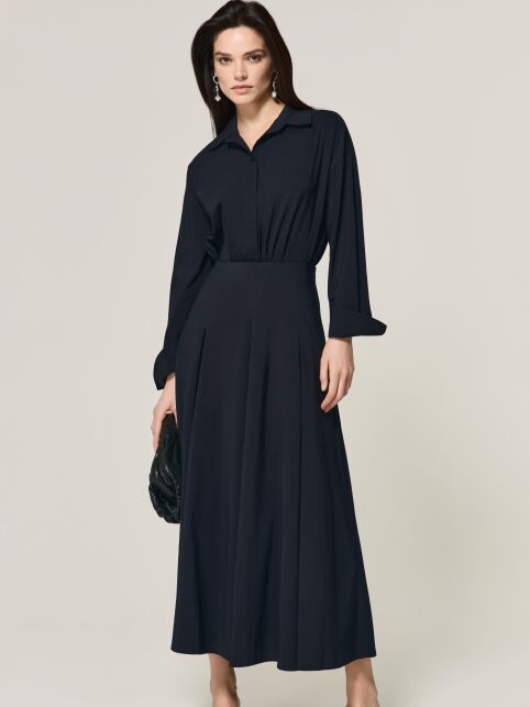 Рубашка свободного кроя из хлопка LRU 3439 - купить в интернет-магазине Conte