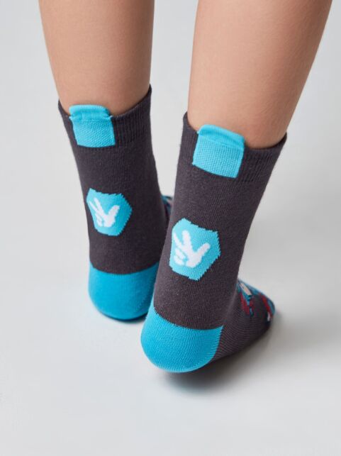 Носки с рисунком Фрик и Гик по лицензии «Фиксики» - купить в интернет-магазине Conte