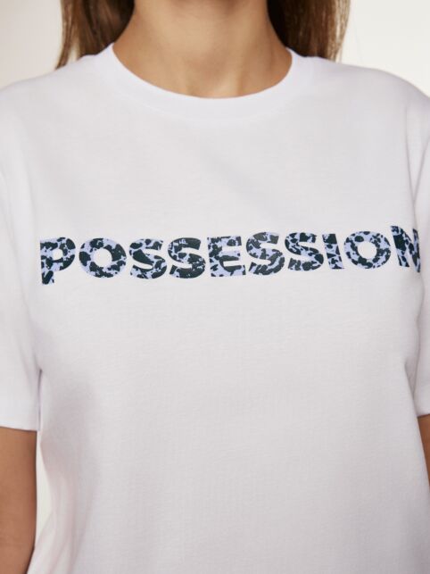 Футболка из хлопка с рисунком «Possession» LD 2654 - купить в интернет-магазине Conte