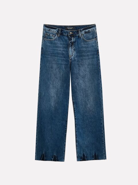 Джинсы relaxed из eco-friendly денима с уникальной варкой по низу CON-842 - купить в интернет-магазине Conte