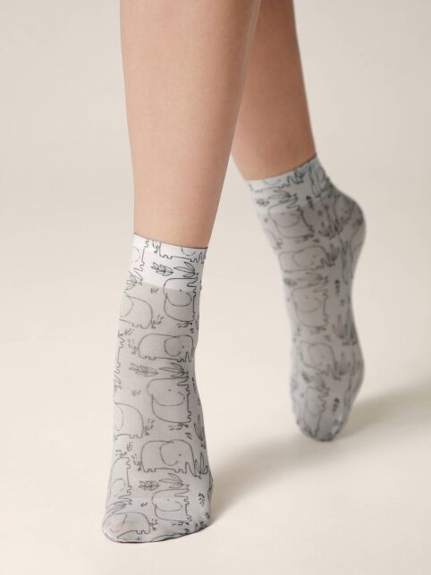 Носки с рисунком «Elephant» - купить в интернет-магазине Conte