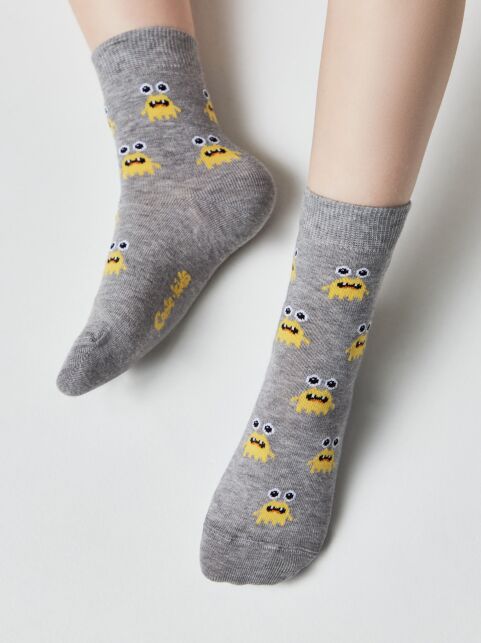 Хлопковые носки с рисунком “Monster” - купить в интернет-магазине Conte