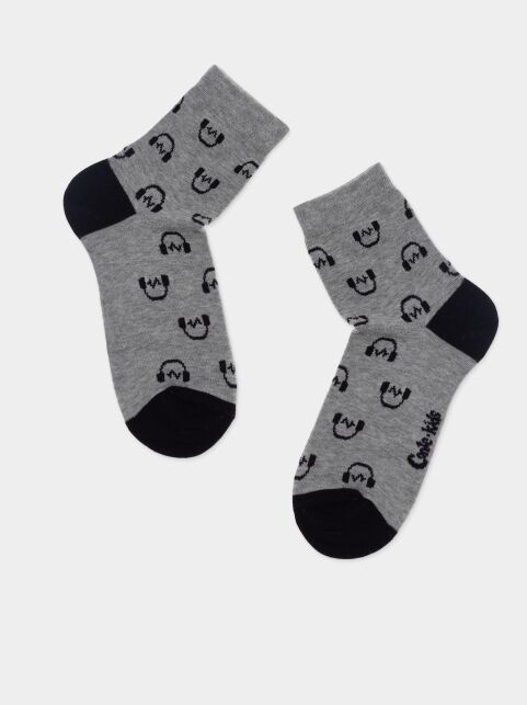 Хлопковые носки с рисунком “Music” - купить в интернет-магазине Conte