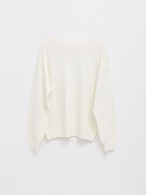 Джемпер из пряжи с вискозой LDK 279 - купить в интернет-магазине Conte