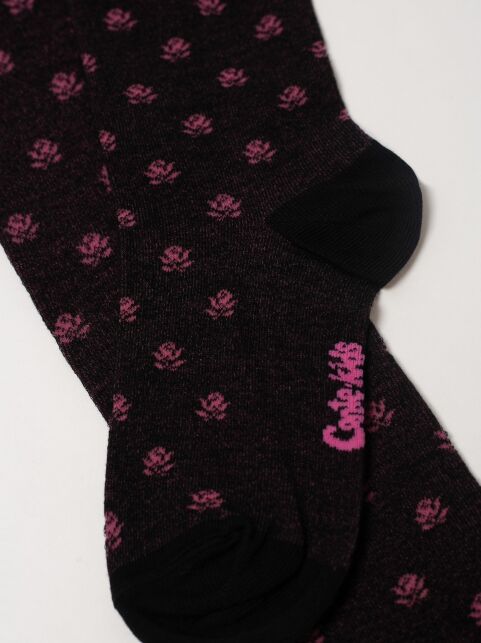 Хлопковые колготки с рисунком «цветы» - купить в интернет-магазине Conte