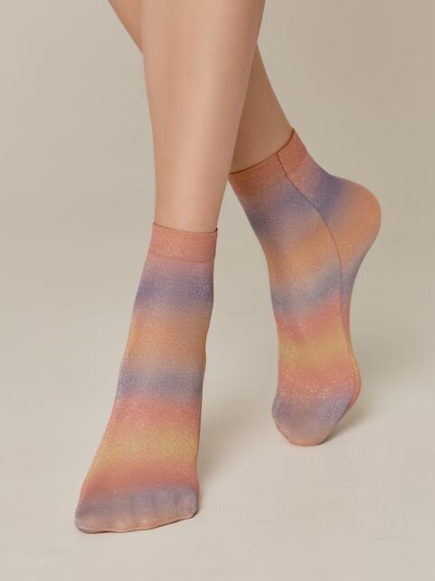 Сияющие носки с рисунком "Sunset" - купить в интернет-магазине Conte
