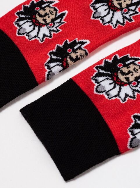 Хлопковые носки HAPPY с рисунком «Индейцы» - купить в интернет-магазине Conte