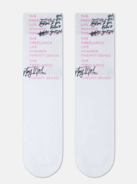 Удлиненные носки из лимитированной коллекции с рисунками "Freelance" - купить в интернет-магазине Conte