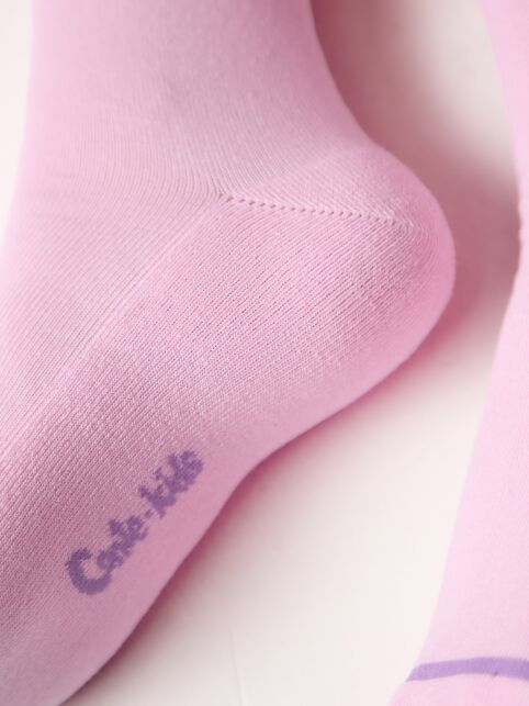 Хлопковые светло-розовые носки SOF-TIKI с махровой стопой, модель 523 - купить в интернет-магазине Conte