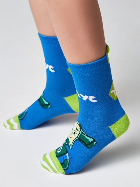 Носки с рисунком Папус по лицензии «Фиксики» - купить в интернет-магазине Conte