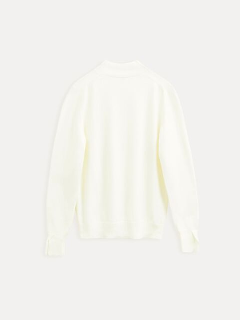 Джемпер из хлопка и модала с разрезами на манжетах LDK 24106 - купить в интернет-магазине Conte