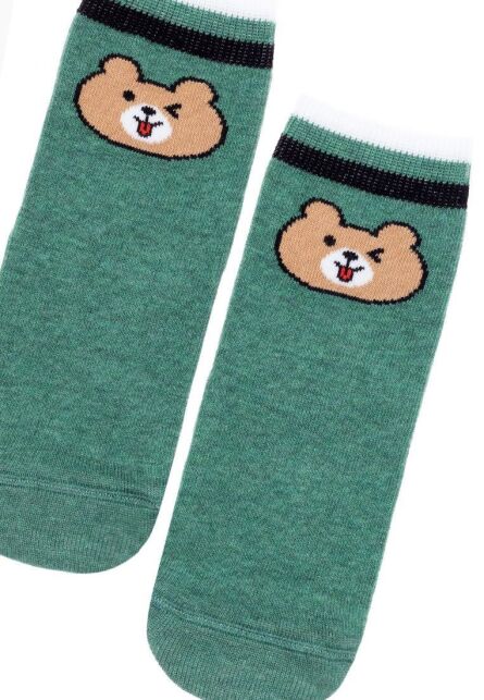 Хлопковые носки с рисунком “Bear” - купить в интернет-магазине Conte