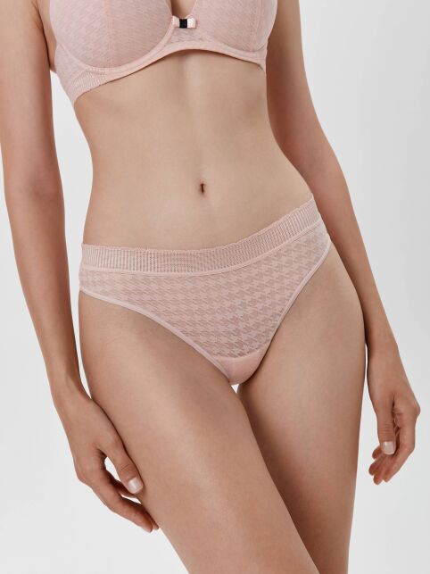 Трусы «танга» в гусиную лапку Body Couture RP6114 - купить в интернет-магазине Conte
