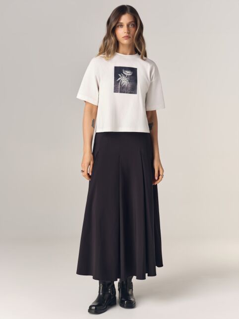 Футболка Floriography с графическим притом «Анемон» LD 3469 - купить в интернет-магазине Conte