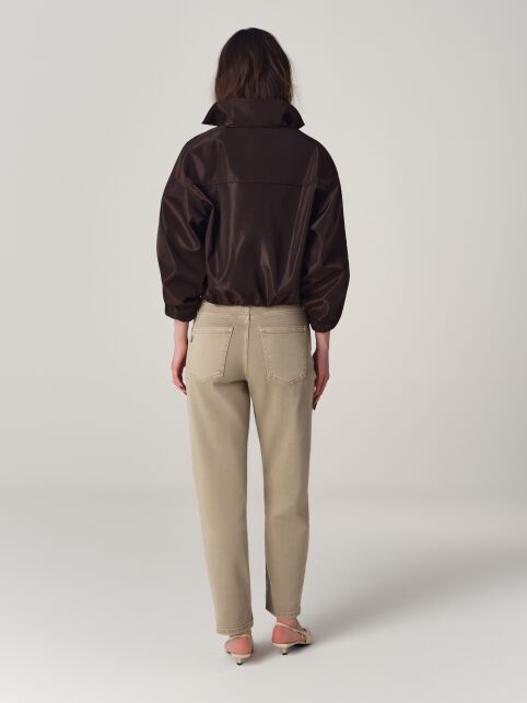 Джинсы mom карамельного оттенка CON-920 - купить в интернет-магазине Conte