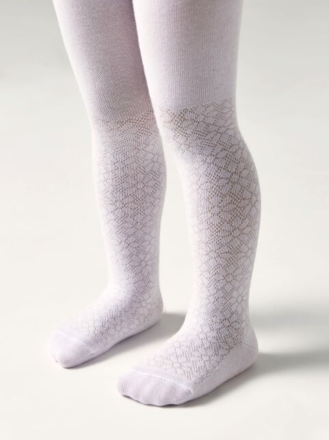 Колготки детские хлопковые TIP-TOP белый 360 - купить в интернет-магазине Conte