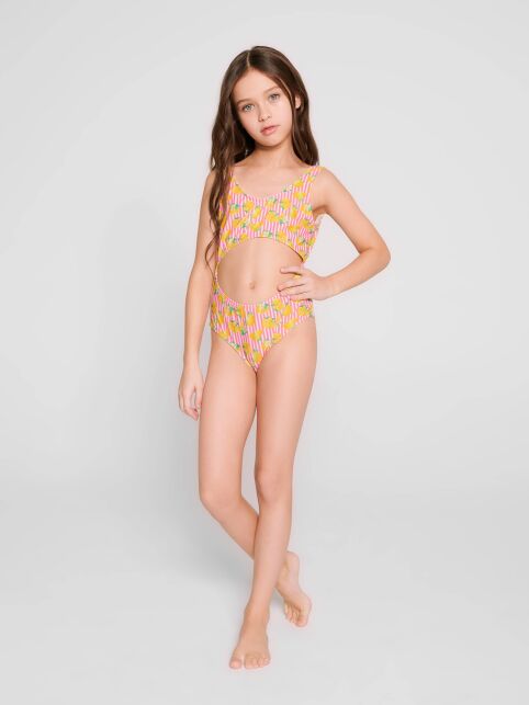Купальник с фигурными вырезами GOLDY LEMON - купить в интернет-магазине Conte