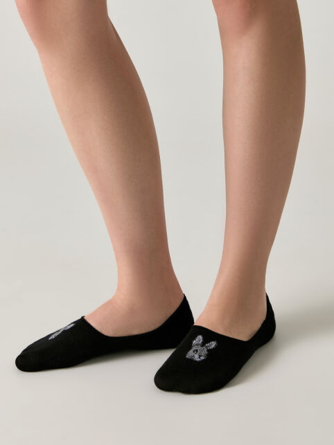 Хлопковые подследники с рисунком «Зайчик» CLASSIC - купить в интернет-магазине Conte