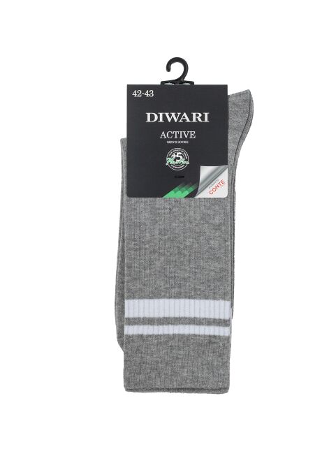 Удлинённые носки с контрастными полосами на резинке - купить в интернет-магазине Conte