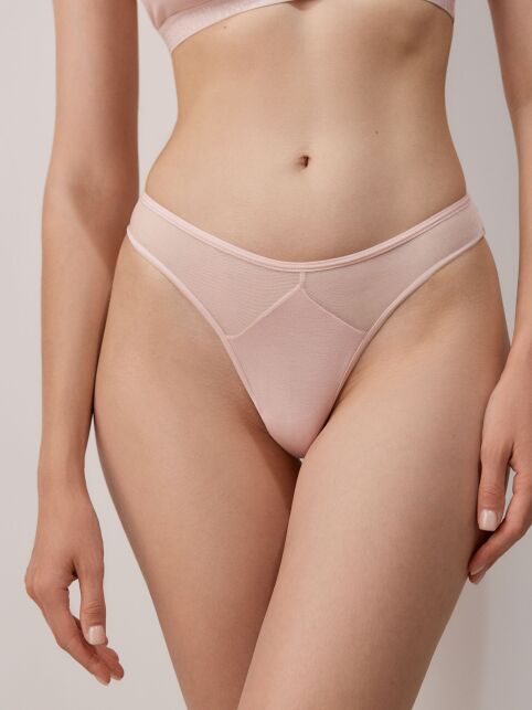 Трусы «бразилиана» с V-образной линией талии DOUBLE CONTE LBR 2278 - купить в интернет-магазине Conte