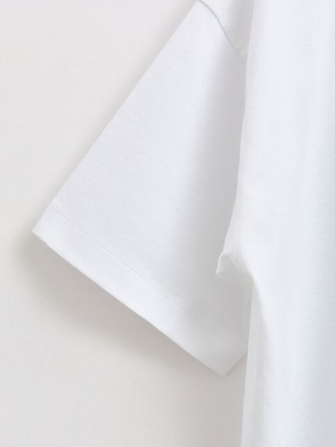 Свободная футболка из хлопка с рисунком «Profile» LD 2675 - купить в интернет-магазине Conte