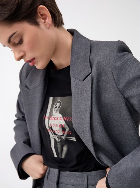 Жакет из костюмного полотна LJ 3254 - купить в интернет-магазине Conte