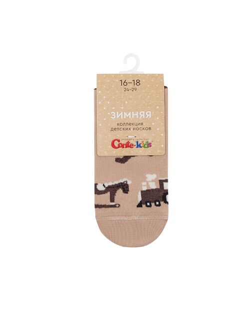 Носки с рисунком «Игрушки» зимняя коллекция - купить в интернет-магазине Conte