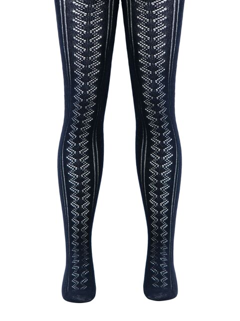 Ажурные светло-серые хлопковые колготки Miss - купить в интернет-магазине Conte