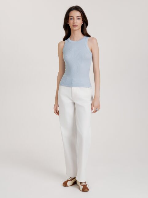 Топ в рубчик из вискозы LT 3419 - купить в интернет-магазине Conte