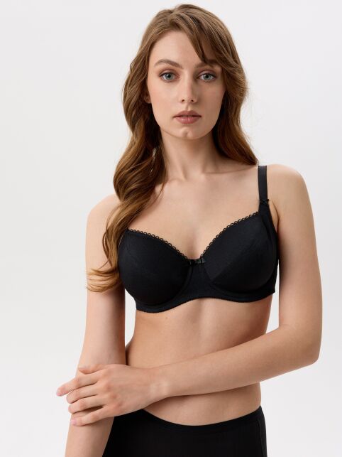Бюстгальтер женский SUPREMA RB 6019 черный - купить в интернет-магазине Conte