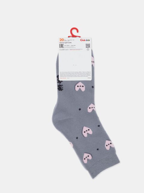 Махровые носки SOF-TIKI с сердечками - купить в интернет-магазине Conte