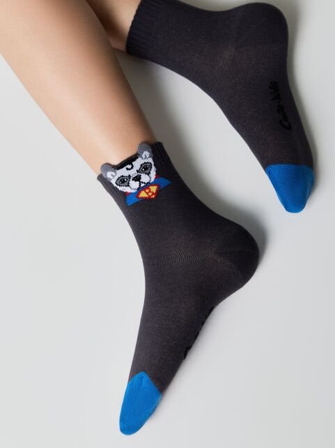 Носки из хлопка с декоративным 3D-пикотом “Bulldog” - купить в интернет-магазине Conte
