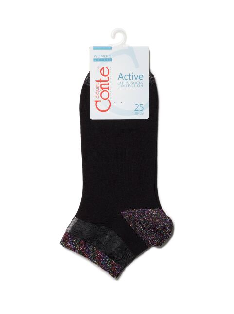 Короткие носки ACTIVE с люрексом - купить в интернет-магазине Conte