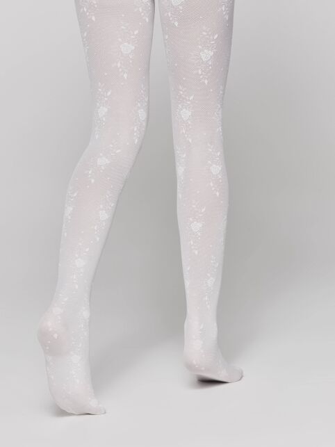 Колготки с цветочным рисунком SOFIA - купить в интернет-магазине Conte
