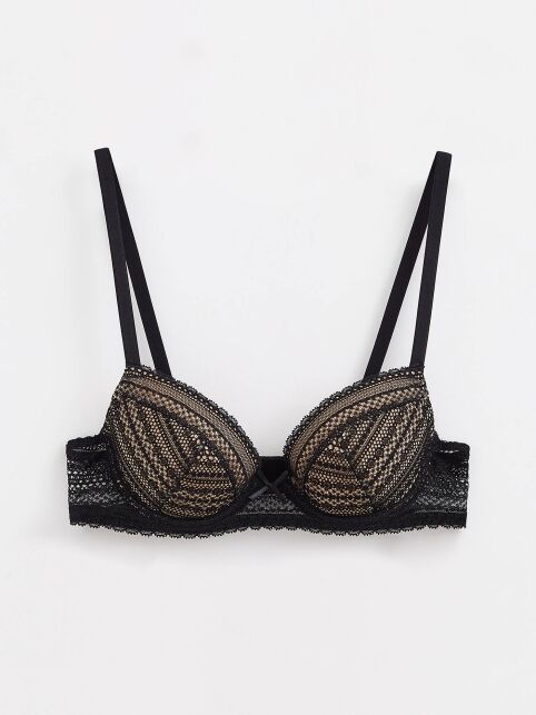 Бюстгальтер push-up на каркасах Vintage RB 2085 - купить в интернет-магазине Conte