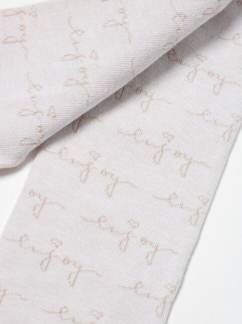 Колготки из хлопка с надписями «Enjoy» - купить в интернет-магазине Conte