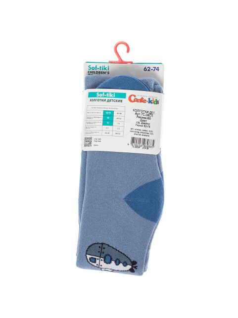 Колготки SOF-TIKI (махровые внутри) с рисунком "волны" - купить в интернет-магазине Conte