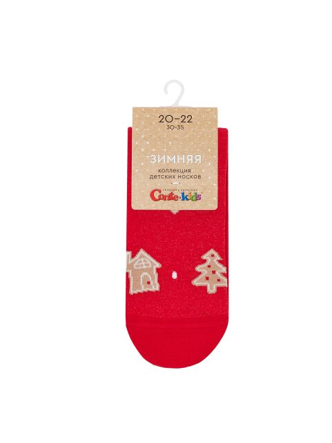 Носки с рисунком «Новогодние пряники» зимняя коллекция - купить в интернет-магазине Conte