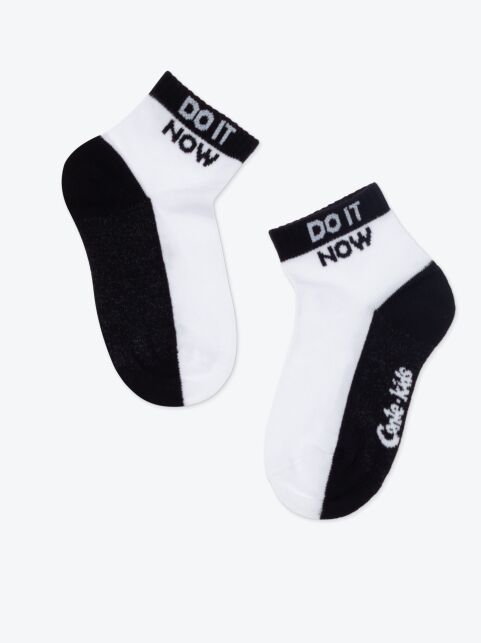 Короткие белые спортивные носки ACTIVE lycra®, модель 577 - купить в интернет-магазине Conte