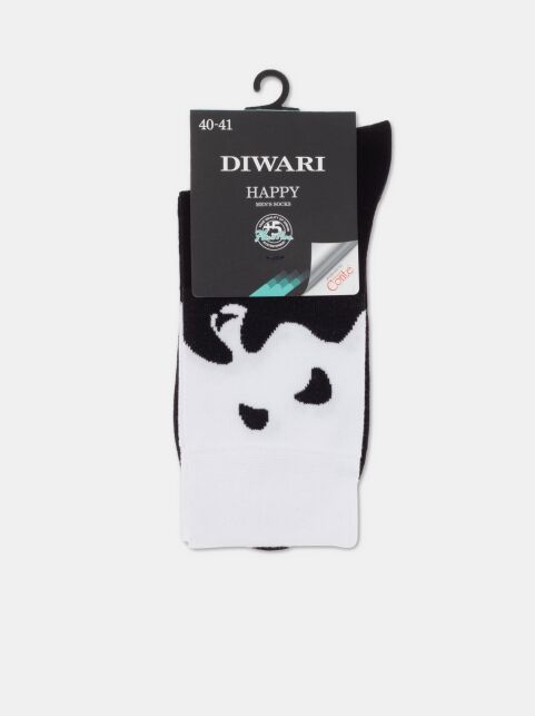 Хлопковые носки с рисунком «Panda» - купить в интернет-магазине Conte